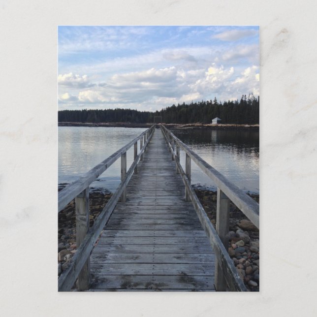 Cartão Postal Costa do Maine (Frente)