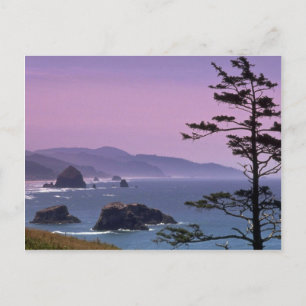 Cartão Postal Costa do Oregon, Parque Estadual Ecola, Oregon