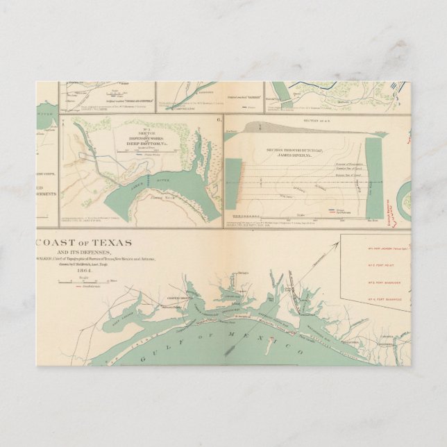 Cartão Postal Costa do Texas (Frente)