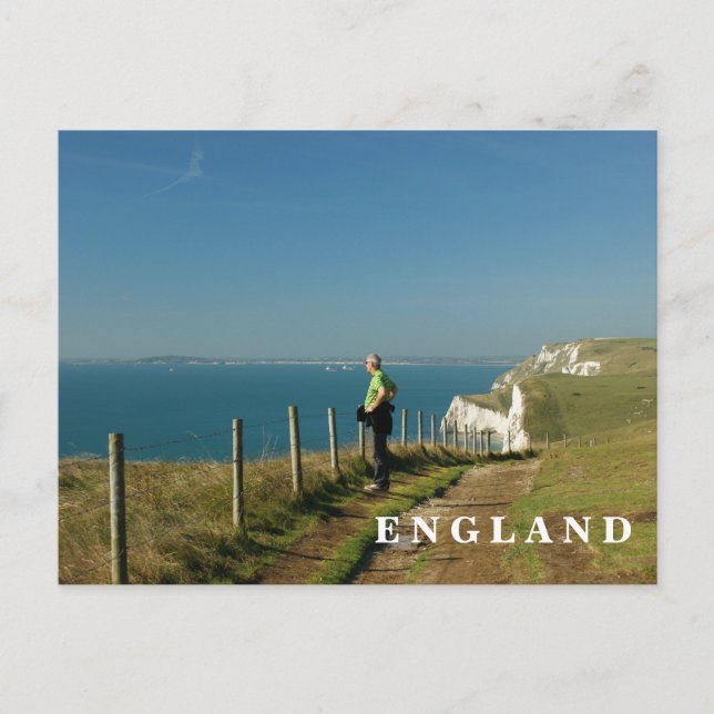 Cartão Postal Costa Dorset (Frente)