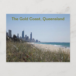 Cartão Postal Costa Dourada, Queensland, Austrália