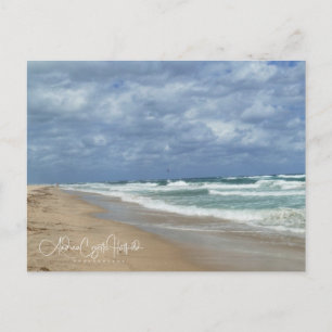 Cartão Postal Costa marítima