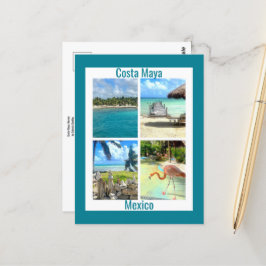Cartão Postal Costa Maya, México