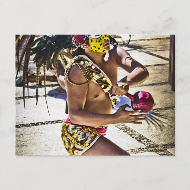 Cartão Postal Costa Mayan Ritual (Frente)
