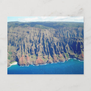 Cartão Postal Costa Napali, Kauai, Havaí