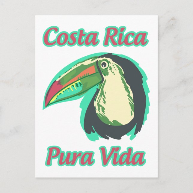 Cartão Postal Costa Rica (Frente)