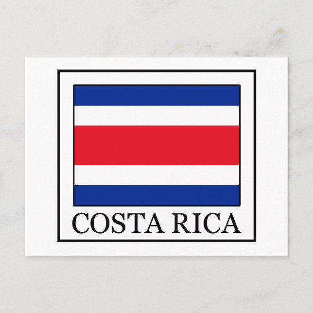 Cartão Postal Costa Rica (Frente)
