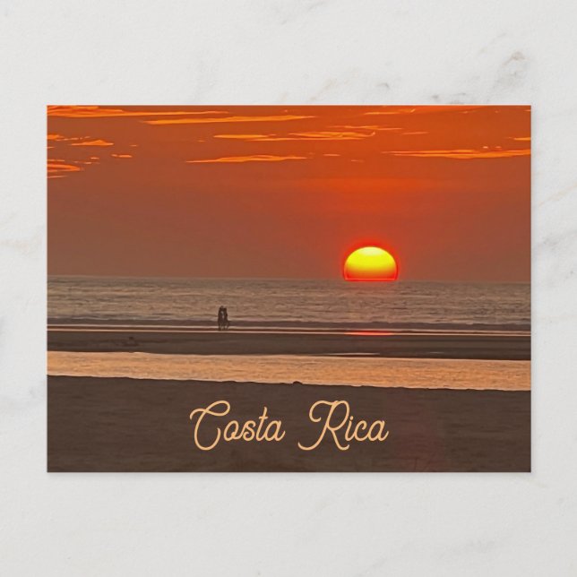 Cartão postal Costa Rica (Frente)