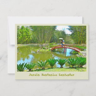 Cartão Postal Costa Rica/Parque Bontânico