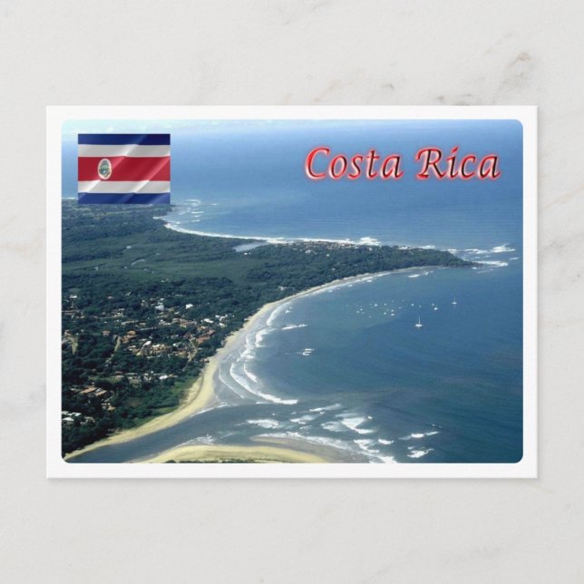 Cartão Postal Costa Rica - Praia Tamarindo - (Frente)