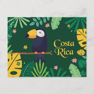 Cartão Postal Costa Rica Toucan