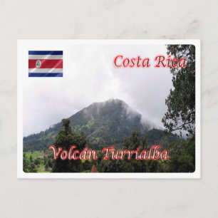 Cartão Postal Costa Rica - Vulcão Turrialba -