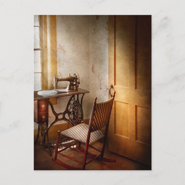 Cartão Postal Costumava adorar esta máquina (Frente)