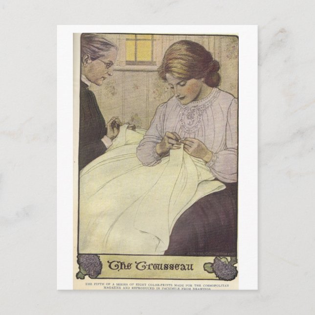 Cartão Postal costura (Frente)