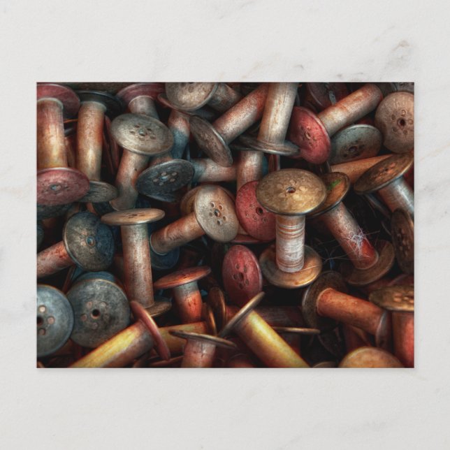 Cartão Postal Costura - Colheres (Frente)