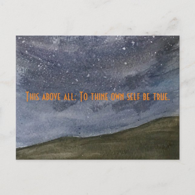 Cartão Postal Cota Hamlet (Frente)