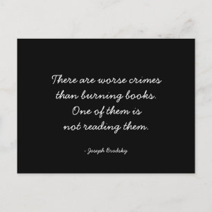 Cartão Postal Cotações - Conselhos e Observações - Leitura