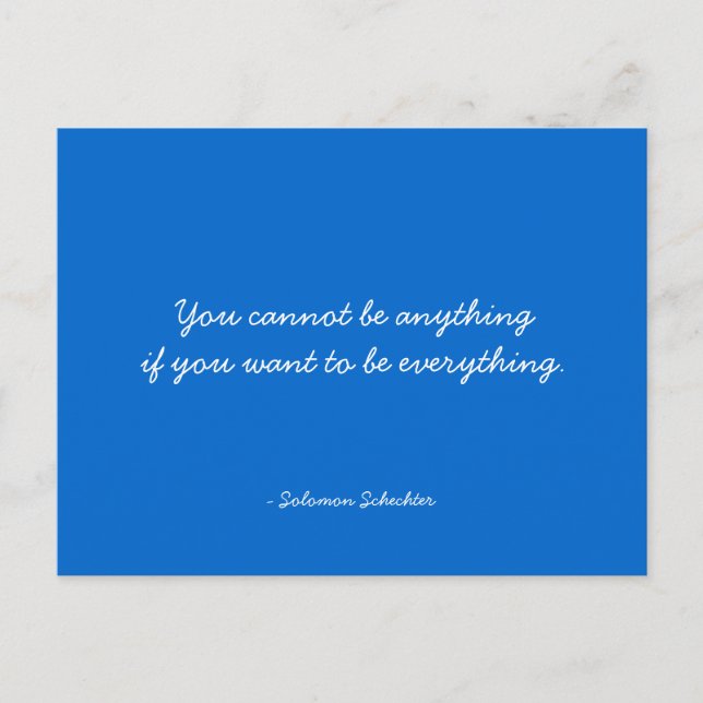 Cartão Postal Cotações Cotáveis - direção (Frente)