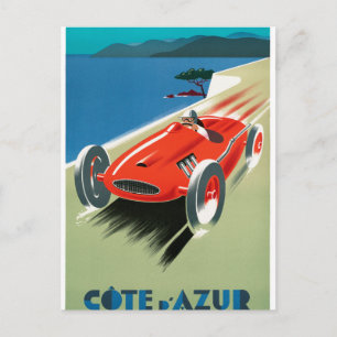 Cartão Postal Cote d'Azur