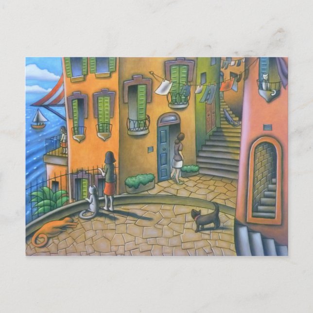 Cartão Postal Cote D'azur (Frente)