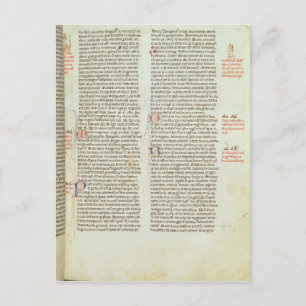 Cartão Postal Cott Nero D II f.114 Adrian IV