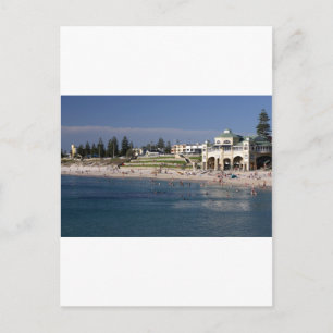 Cartão Postal Cottesloe Beach em Perth, Austrália Ocidental