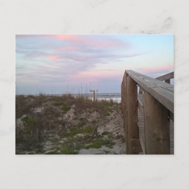 Cartão Postal Cotton Candy Dunes (Frente)