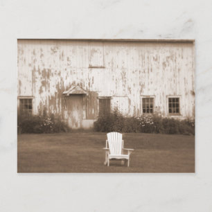Cartão Postal Country Barn