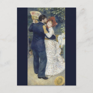 Cartão Postal Country Dance Pierre-Auguste Renoir