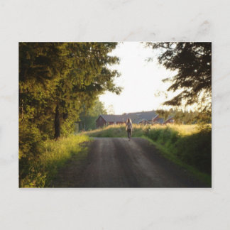Cartão Postal Country Girl