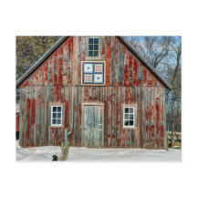 Country Quilt Old Barn