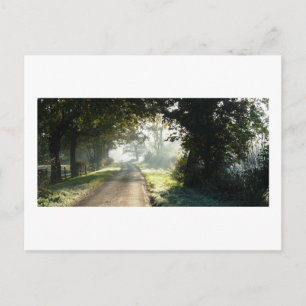 Cartão Postal Country Road em Cheshire