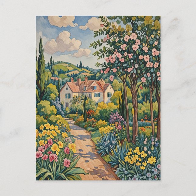 Cartão Postal Countryside Haven (Frente)
