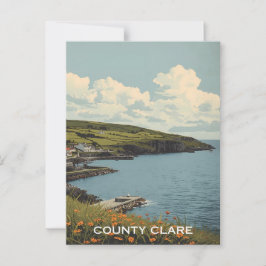 Cartão Postal County Clare Irlanda