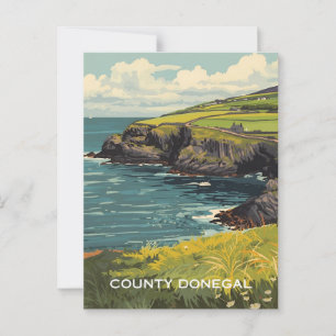 Cartão Postal County Donegal Irlanda