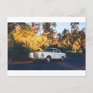 Cartão Postal Coupe Mercedes-Benz 220SEb de 1965