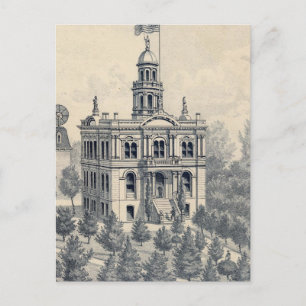 Cartão Postal Court House, Fresno