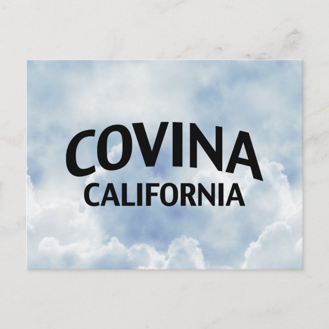 Cartão Postal Covina California (Frente)
