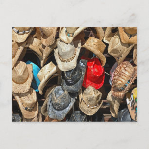 Cartão Postal Cowboy Hats
