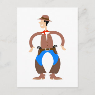Cartão Postal Cowboy Joe