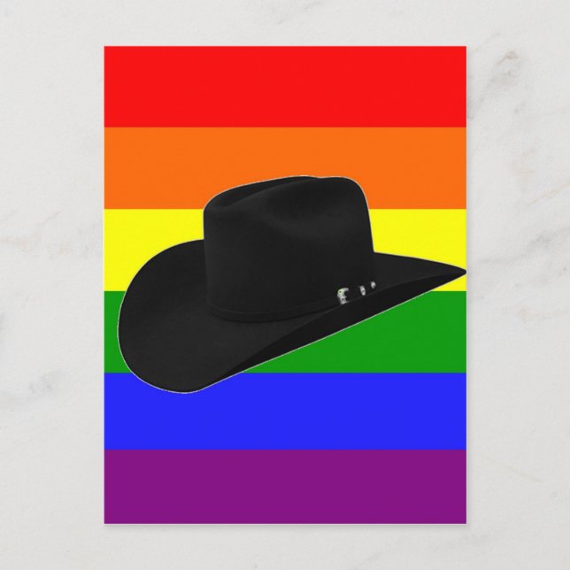 Cartão Postal Cowboy Pride (Frente)