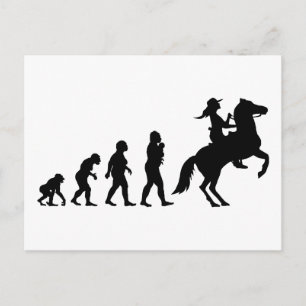 Cartão Postal Cowgirl