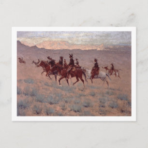 Cartão Postal Cowpunchers (c/c no papel)