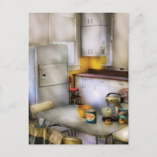 Cartão Postal Cozinha - Cozinha dos anos 60