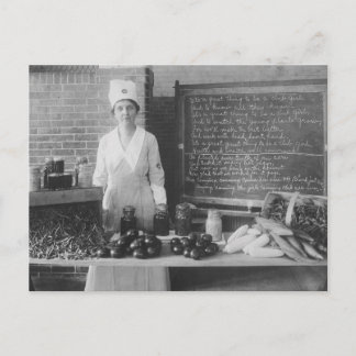 Cartão Postal Cozinha da vovó - Vintage