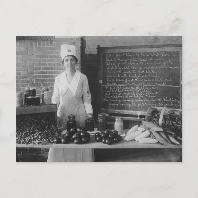 Cartão Postal Cozinha da vovó - Vintage (Frente)