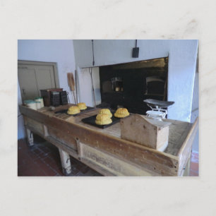 Cartão Postal Cozinha Edwardian no Erddig Hall