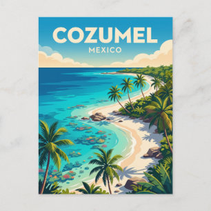 Cartão Postal Cozumel México