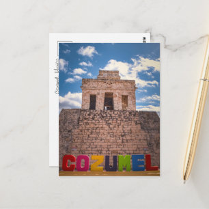 Cartão Postal Cozumel, México – Lembrança de Viagens Tropicais