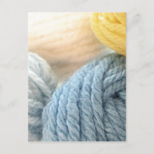 Cartão Postal Cozy Yarn